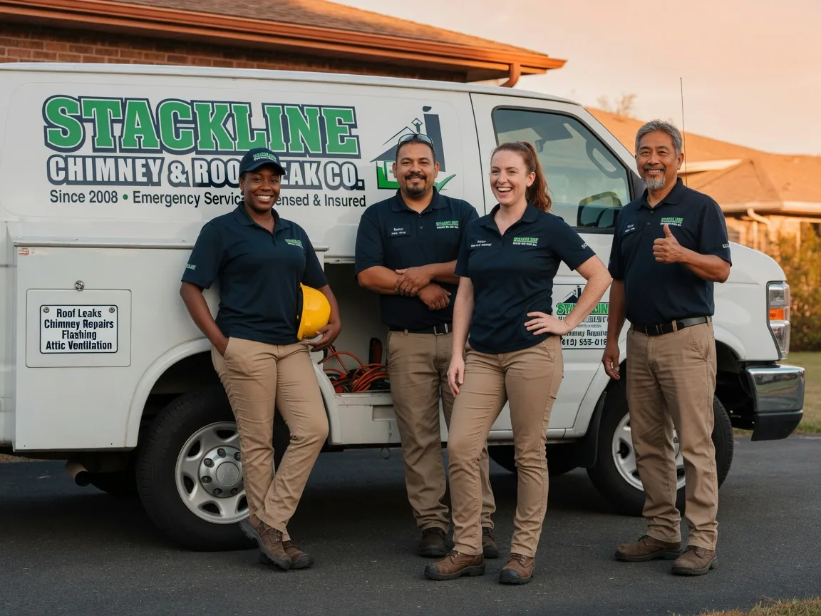 Chimney flashing repair company in Allison, TX